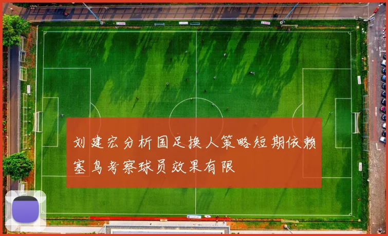 刘建宏分析国足换人策略短期依赖塞鸟考察球员效果有限